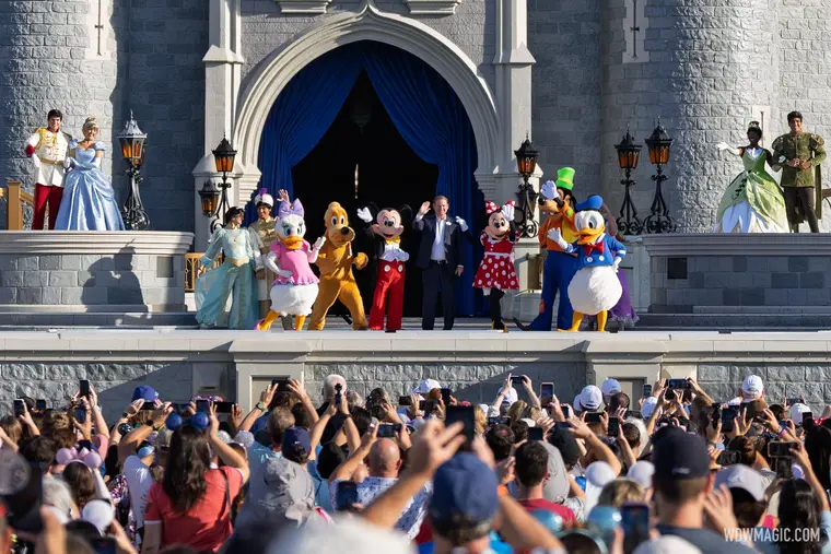 opening of 55 anniversary at walt disney world