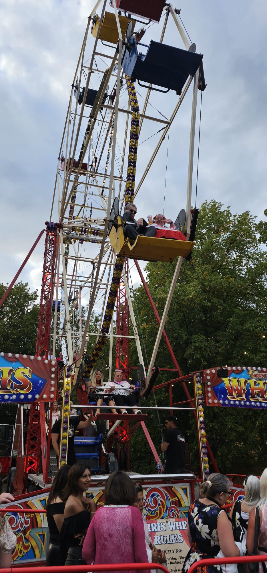The iconic Grease Ferris Wheel