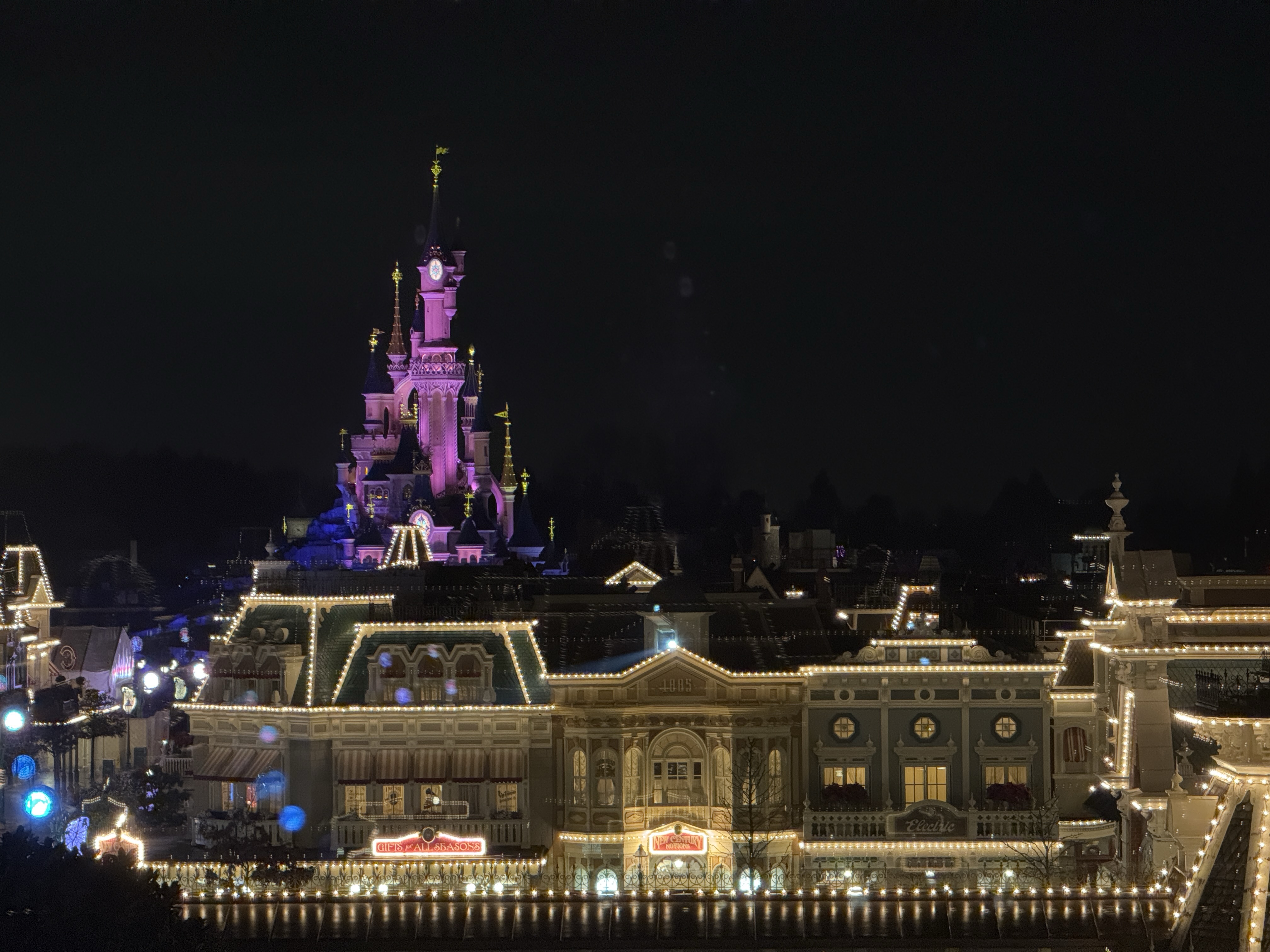 Disneyland Paris at Night