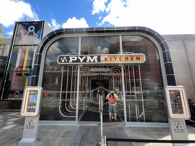 Entrance to Pym Kitchen at Disneyland Paris