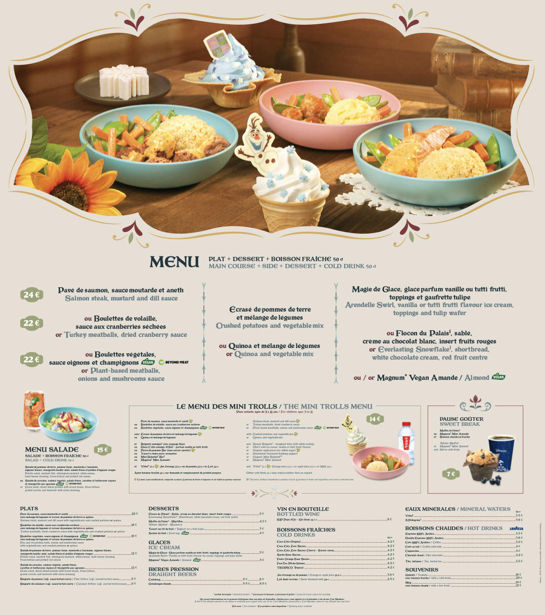 The Nordic Tavern menu